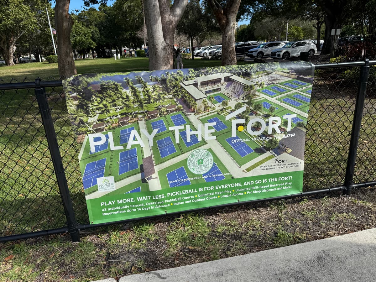 George English Park pickleball facility in Fort Lauderdale, FL - photo 2