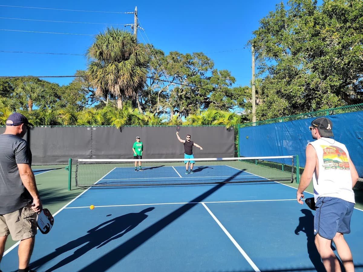 Kolb Park pickleball courts in Indian Rocks Beach, FL