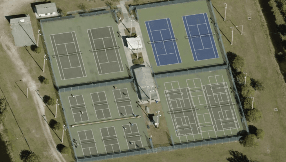Jimmy Moore Sarno Tennis Complex pickleball courts in Melbourne, FL