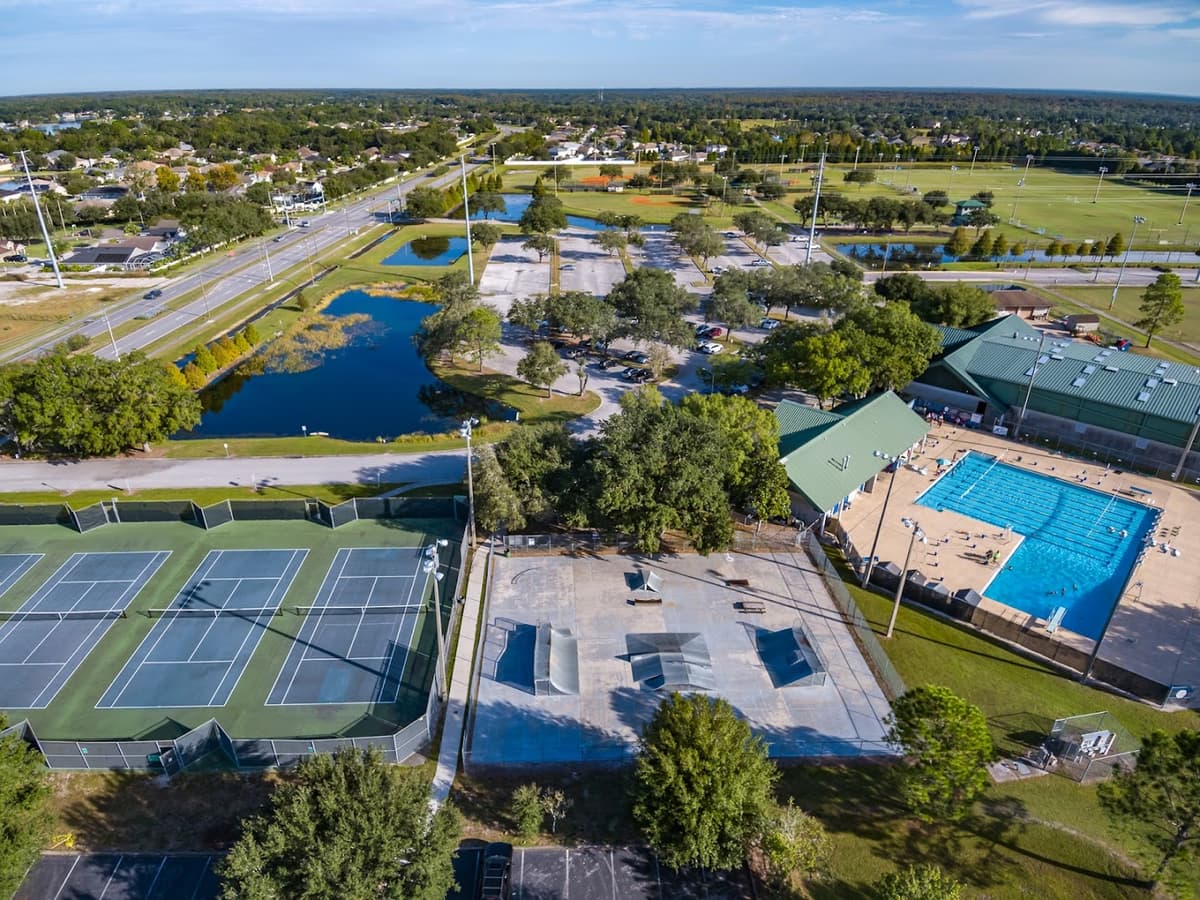 Land O' Lakes Recreation Complex pickleball courts in Land O' Lakes, FL