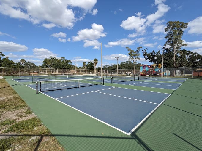 McFarlane Park pickleball courts in Tampa, FL