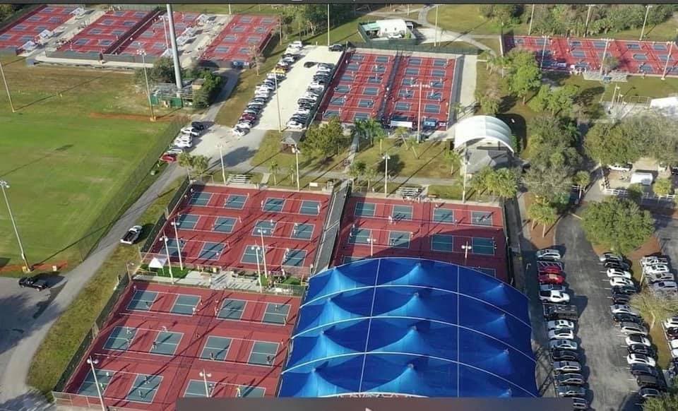 East Naples Community Park pickleball courts in Naples, FL