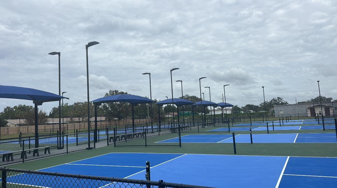 Eagle Scout Park pickleball courts in Dunedin, FL