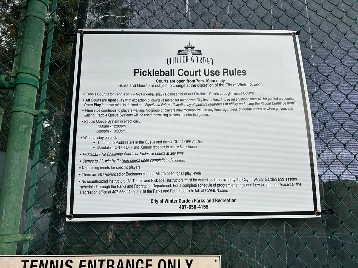 Veterans Memorial Park pickleball facility in Winter Garden, FL - photo 4