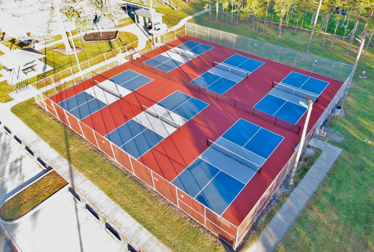 Godwin Park pickleball courts in St. Cloud, FL